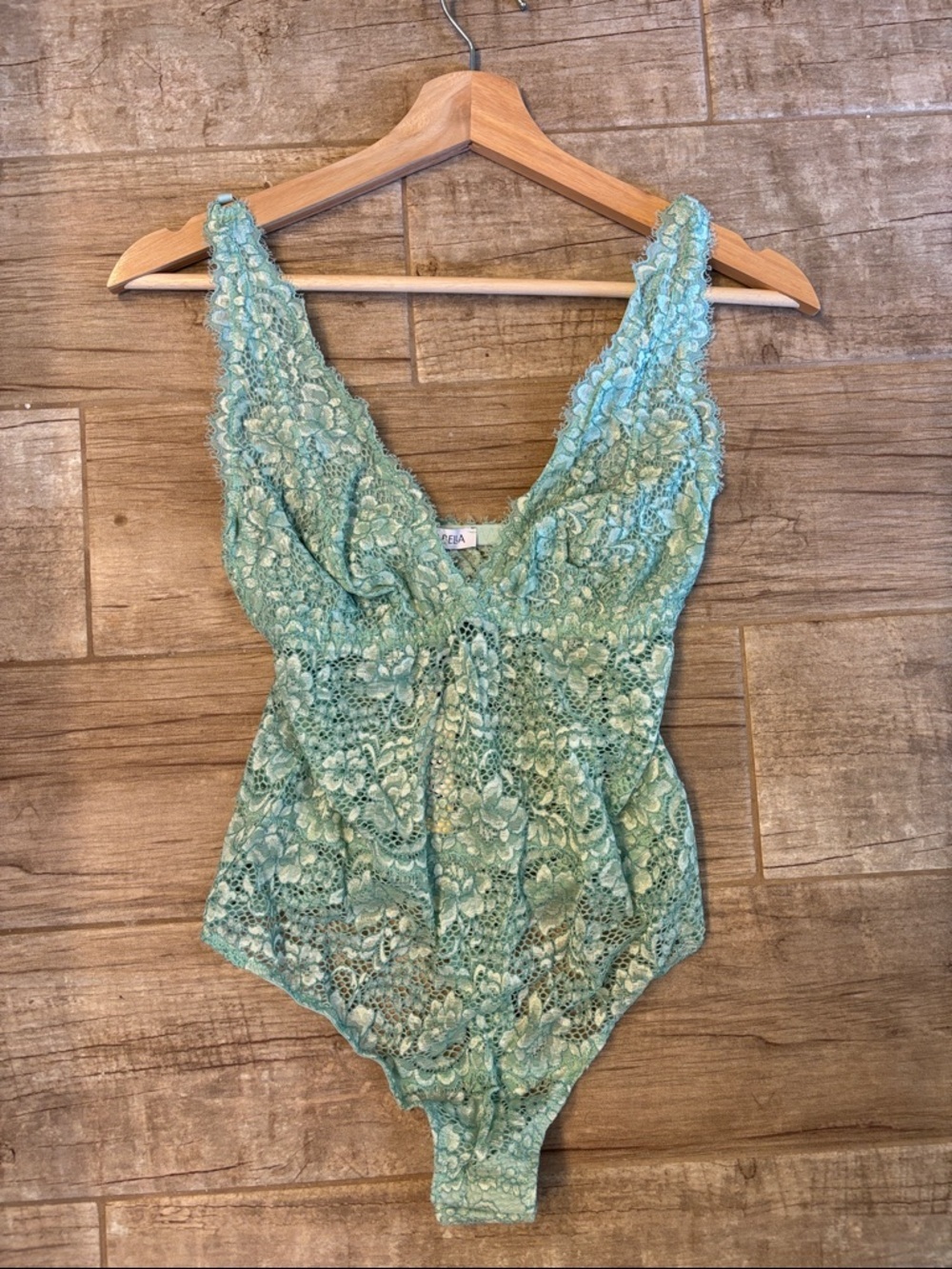 Cosabella Pret-a-Porter Lace Bodysuit With Floral Detail- NWT